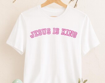 Jesus is King Tee: Unisex Jersey Short Sleeve Shirt