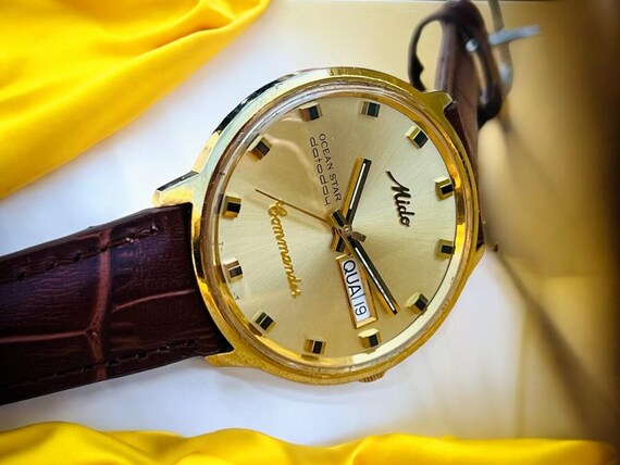Montre Suisse Mido Ocean Star Datoday - Automatique - Acier Inoxydable - Vintage - Occasion Fonctionnelle