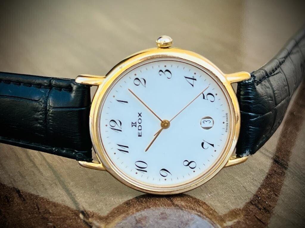 Edox quartz swiss watches discount
