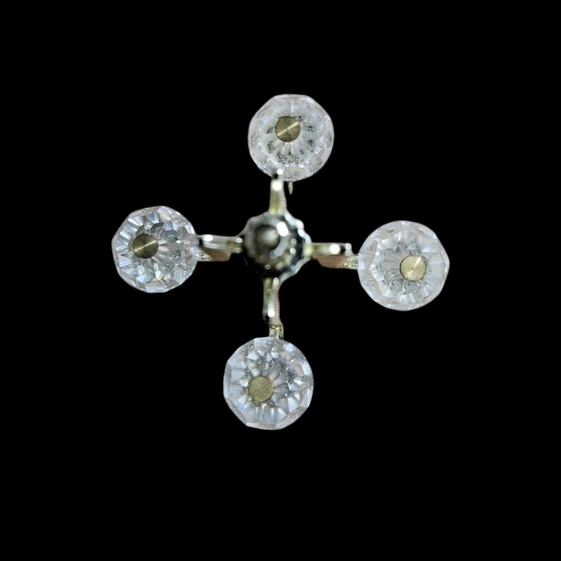 VTG Elgin Brass and Crystal Pendulum for Rotating Pendulum Anniversary ...