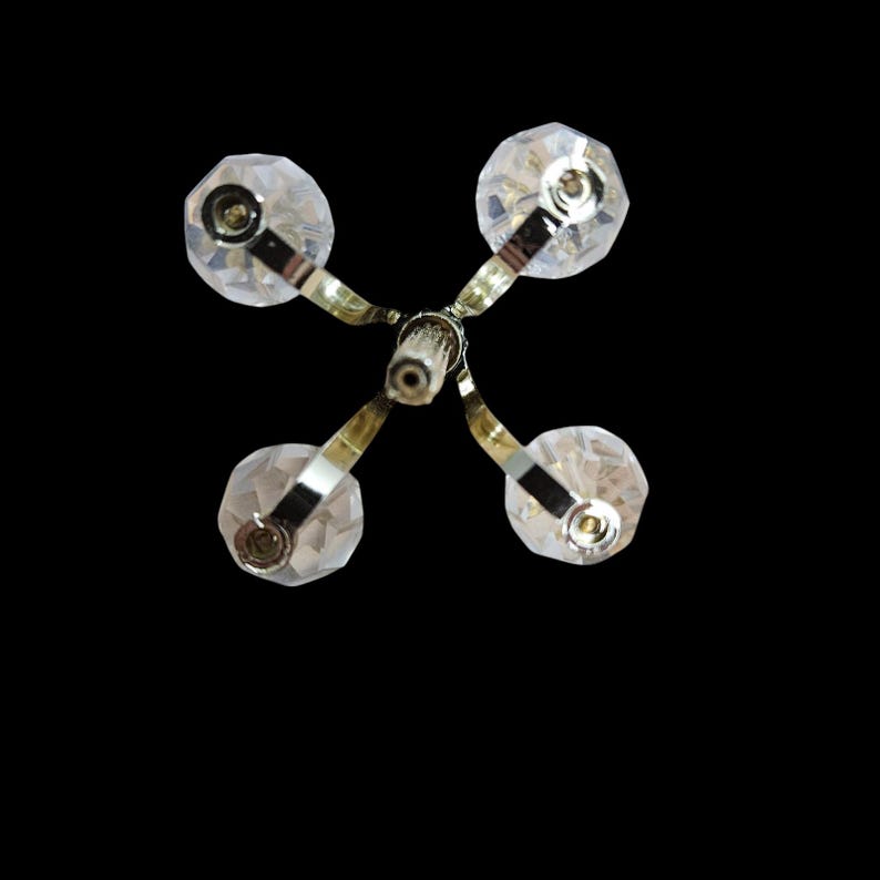 VTG Elgin Brass and Crystal Pendulum for Rotating Pendulum Anniversary ...