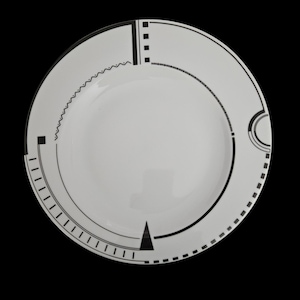 Studio Nova Soho Loft Salad Plates Set 2 White Fine China Japan