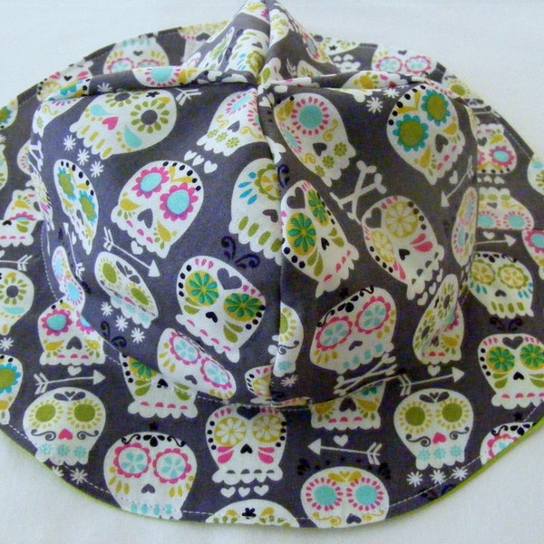 Bonehead Baby Sun Hat - Made With or Without a Chin Strap