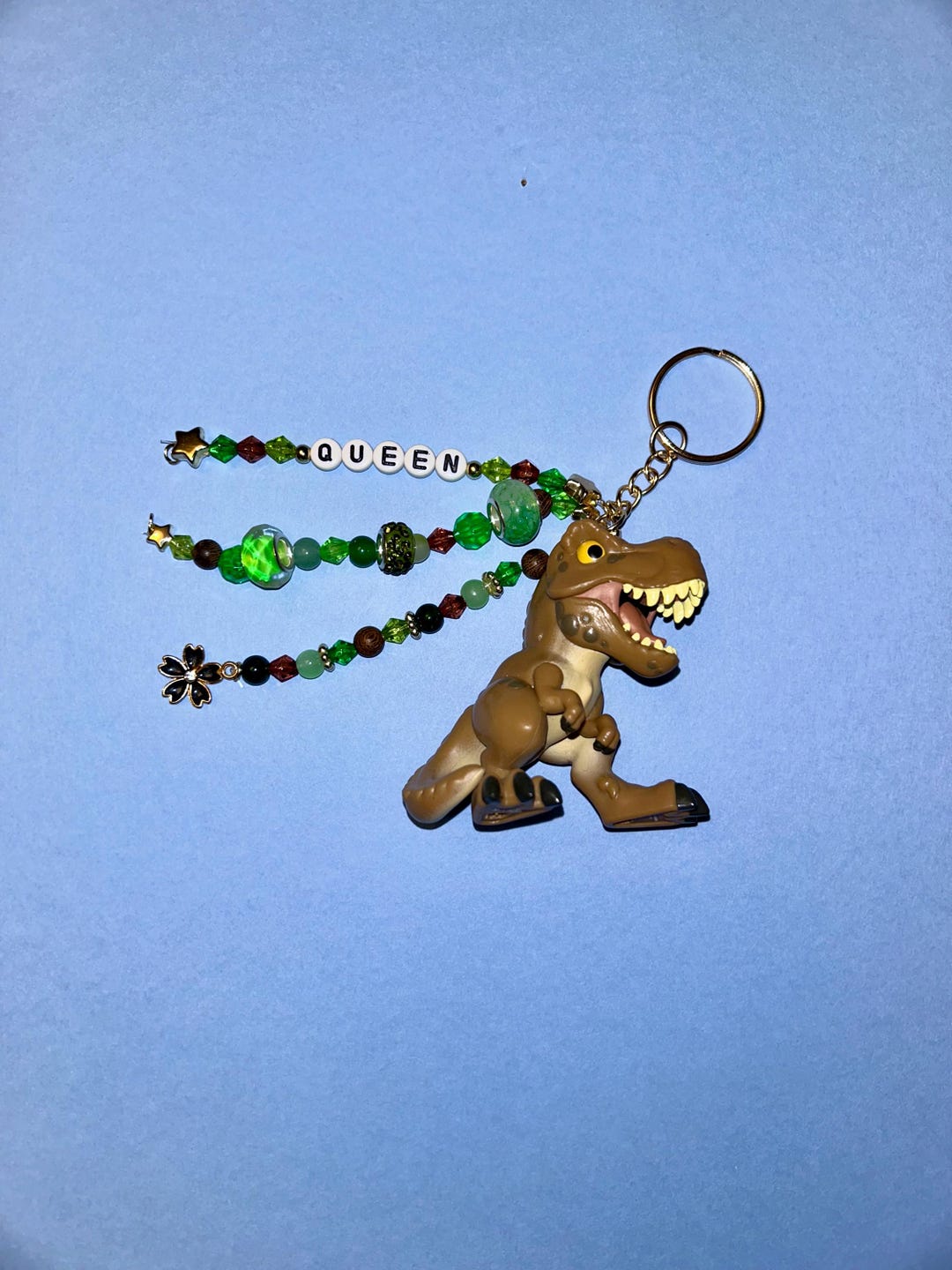 Jurassic Park T-rex Keychain - Etsy