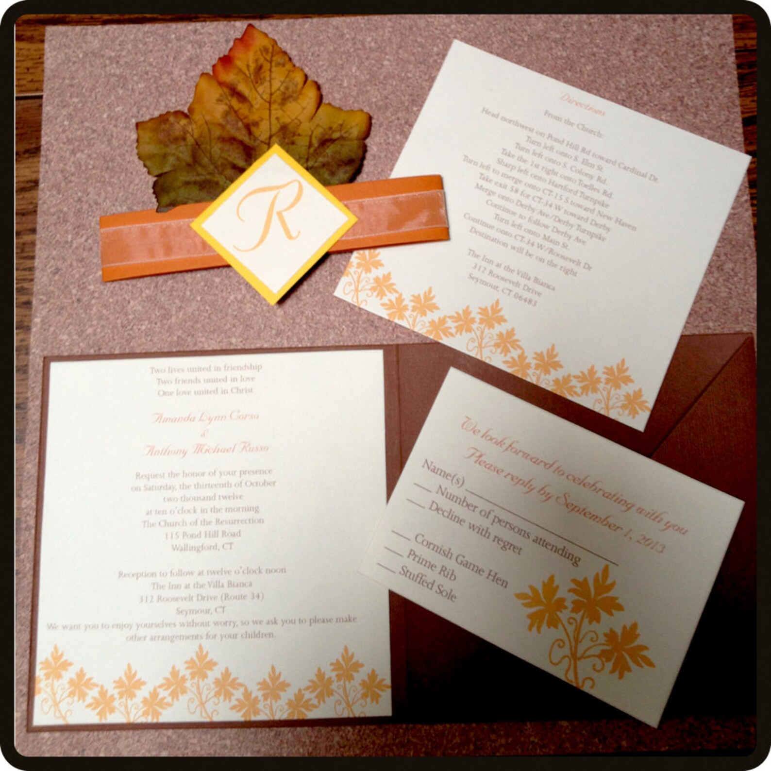 Custom Handcrafted Wedding Invitations | Etsy