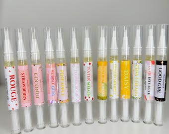 Top Selling Cuticle Oil Pens | 3ml Pens | Fruity Floral & Dupe Scents | Nail Tech Essentials