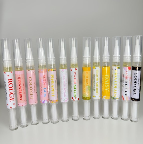Top Selling Cuticle Oil Pens | 3ml Pens | Fruity Floral & Dupe Scents | Nail Tech Essentials