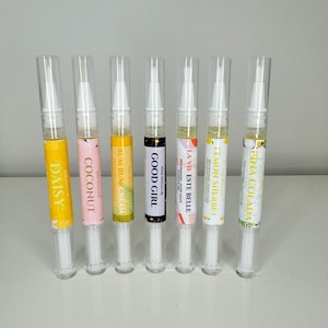 Nagelbandsoljapenna 3ml – Alla dofter | Stark doft | Fruktig, blommig och parfymdupe | Nageltillbehör