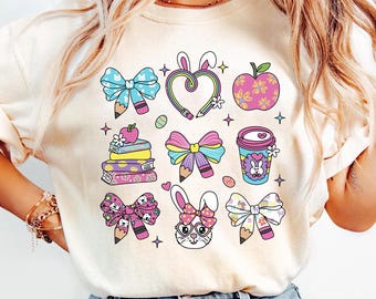 Camiseta de Pascua con lazo de conejito para maestra, camiseta de Pascua para maestra, regalo de agradecimiento para maestra, camiseta de primavera para maestra, sudadera para maestra