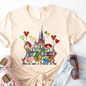 You&#39;ve Got A Friend In Me Toy Story Shirt, Disney Toy Story Shirt, Toy Story Friends Shirt, Woody Buzz World Shirt, Disney Vacation 2025 Tee