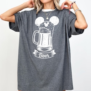 Mickey Beer Shirt | Funny Disney Drinking Team Tee | Epcot Food and Wine Festival | Disney World Trip T-Shirt | Beer Lover Gift