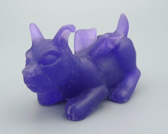 Purple Puppercabra - Resin Creature Sculpture