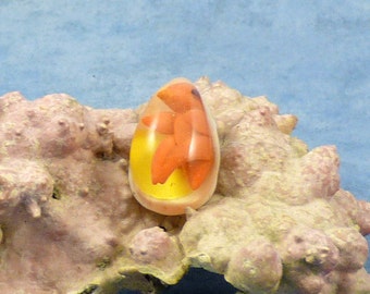 Encapsulated Bird Embryo Specimen Egg Pin, Handmade Biology Jewelry