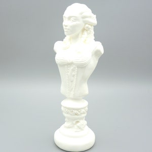 Lady of Innsmouth Cthulhu Mythos Sculpture in White Resin image 8