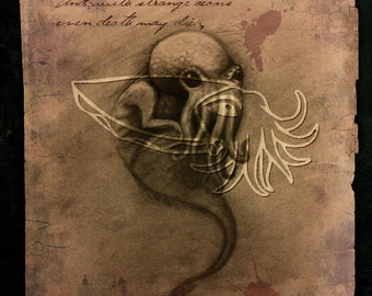 Cthulhu Spawn, 4x5 Print on Fugi Crystal Archive Matte - Unframed