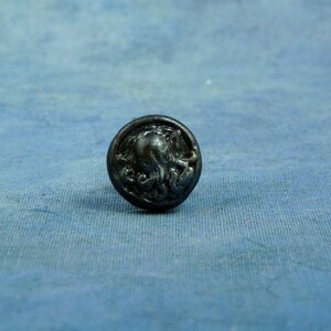 Antique Silver Cthulhu Cameo Pin Polymer Clay Horror Jewelry image 3