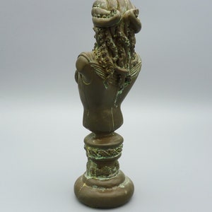 Lady of Innsmouth Cthulhu Mythos Sculpture in Cold Cast Bronze image 4