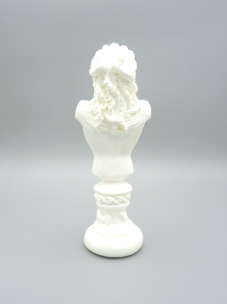 Lady of Innsmouth Cthulhu Mythos Sculpture in White Resin image 6