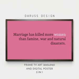 Motivation for those who Value Equality -Feminism, a Stylish Poster with Charisma for bold Decisions and New Possibilities - Wall Poster