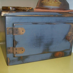 Primitief rustiek hout EXTRA-EXTRA GROTE hoes broodrooster Afdekking apparaat - diepere hoes broodrooster