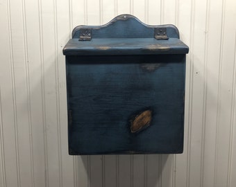 Extra Large Primitive Thermostat Cover: Early American Farmhouse Decor