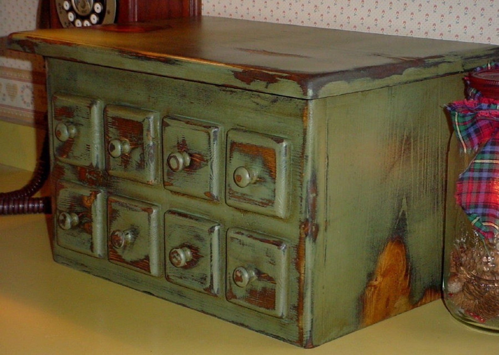 Primitive Wood Appliance Toaster Cover Etsy