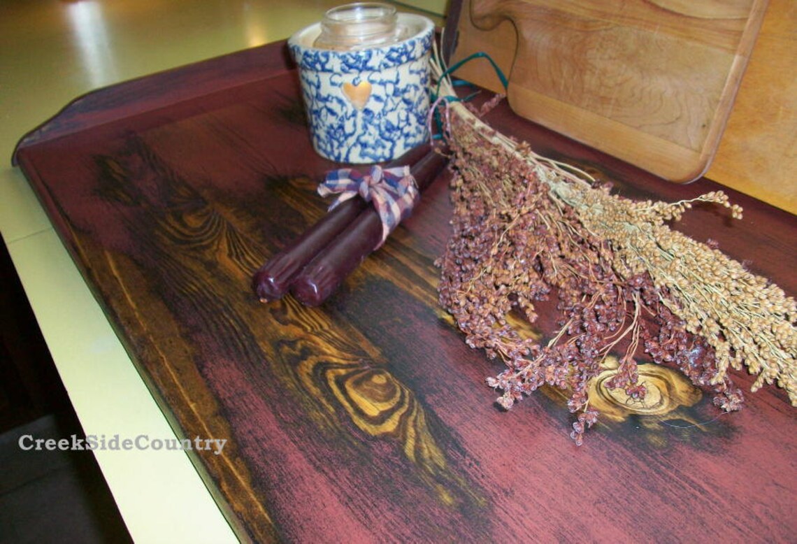 Primitive Breadboard Lg Kitchen SINK COVER or Stove Top Cover Etsy