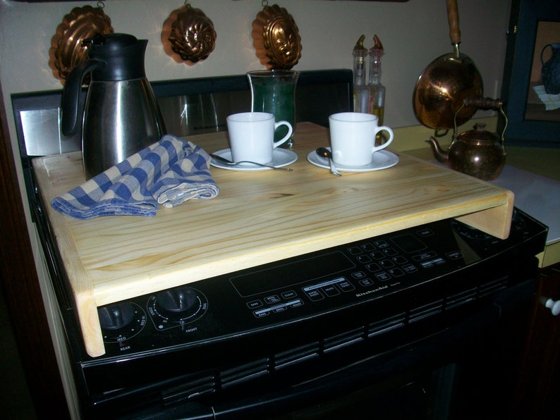 Sleek wood Stove Top Cover Board or RV Burner Cover Fits Over Etsy