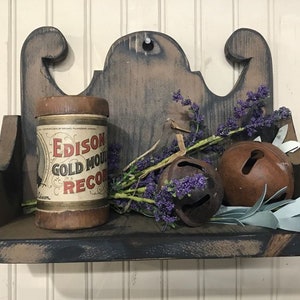 Colonial Lollipop Top Shelf 11 1/2 W x 8 1/2 T x  5 1/2 D