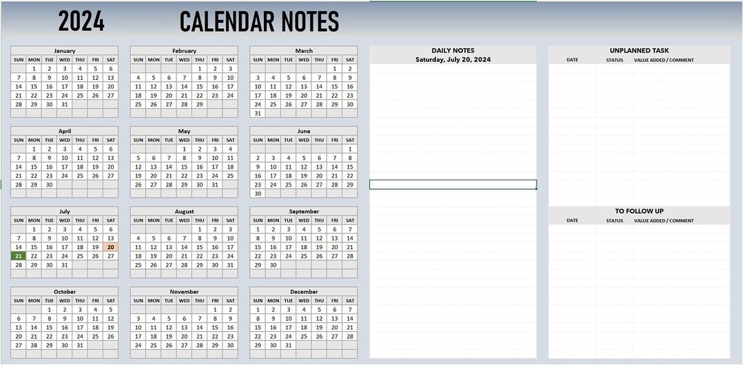 Notes Tracker Photo Note Tracker - Etsy