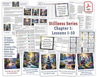 Stillness Series – Chapter 1: The Art of Stopping (PDF mini course with practices)