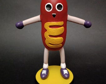 Life is Strange - Hawt Dawg Man-figur - 12 cm handmålad resinfigur med PLA-bas