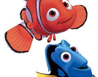 Nemo Dory Inspired Party Cutout Template | Ocean Theme Standee (Digital Download)