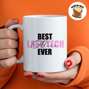 Tazza Lash Tech – Regalo per tecnico delle ciglia, tazza in ceramica da 11 oz o 15 oz