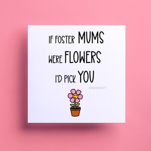 Foster Muttertagskarte, wenn Mamas Blumen waren, süße Karte für sie, Mama, Mama, Muttertag, Karte für Mutter, glückliche Mutter-Tageskarte