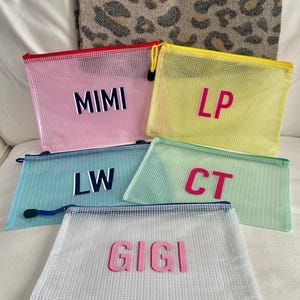 Pochettes transparentes personnalisées