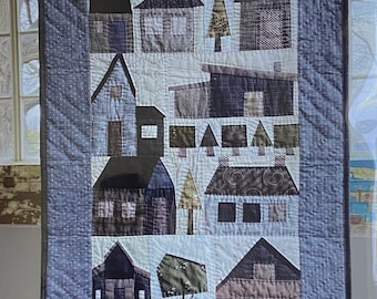 Quiltmuster - Häuser von Johanna Masko