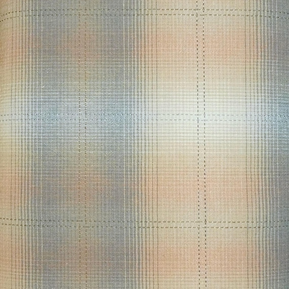 Japanese Yarn Dyed Rectangle Plaid in Blue Japanese Yarn Dyed Rectangle Plaid in Blue