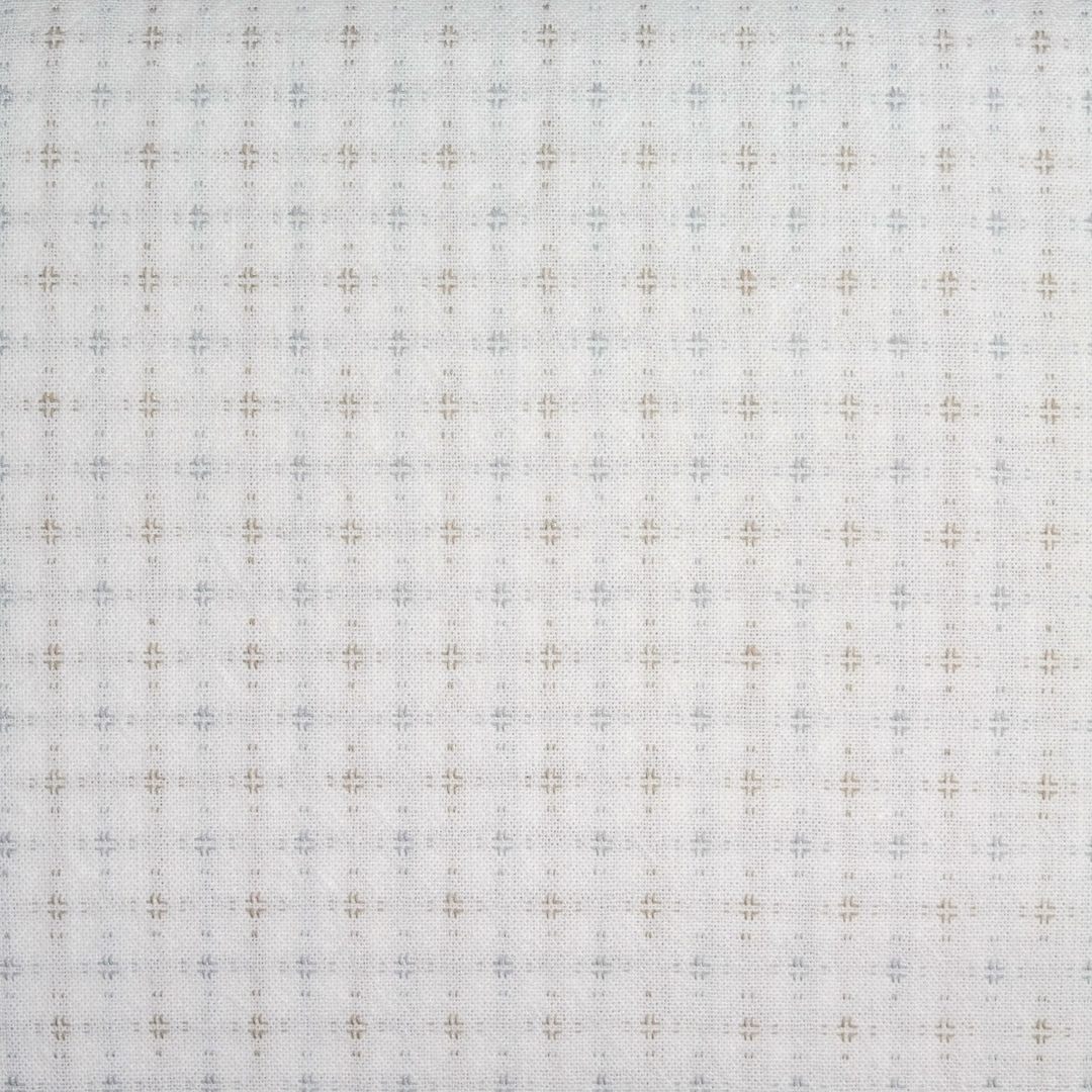 Japanese Cotton Yarn Dye Quilting Fabric 1/2 Yard of Cream Etsy