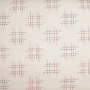 Japanese Cotton Print - Quilting Fabric - 1/4 yard of beige Stitched Well Curb