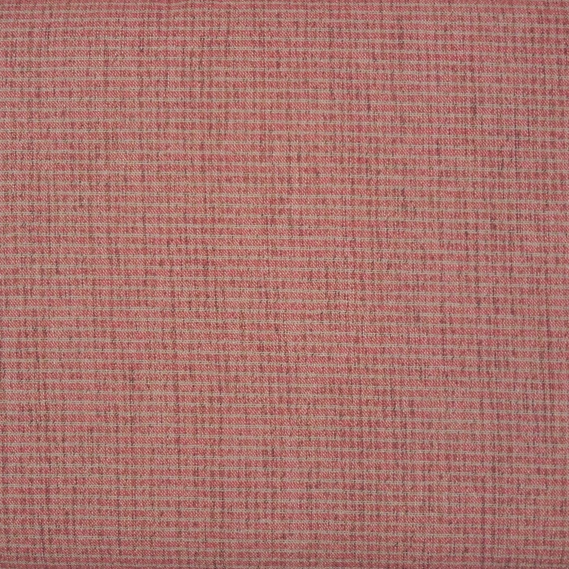 Japanese Cotton Yarn Dye Quilting Fabric 1/2 Yard of Peachy Pink Subtle Grid Etsy