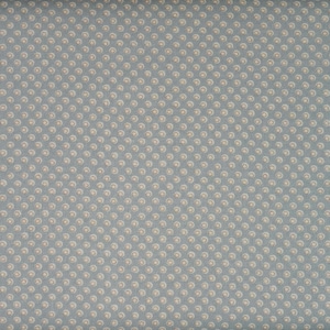 Japanischer Baumwolldruck - Quilting Stoff - 1/4 Meter blauer Dot