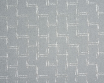 Japanese Cotton Print - Quilting Fabric - 1/2 yard of Grey Thatch by Yoko Saito