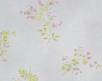 Japanese Cotton  Print - Quilting Fabric - 1/2 yard of Large Sprig