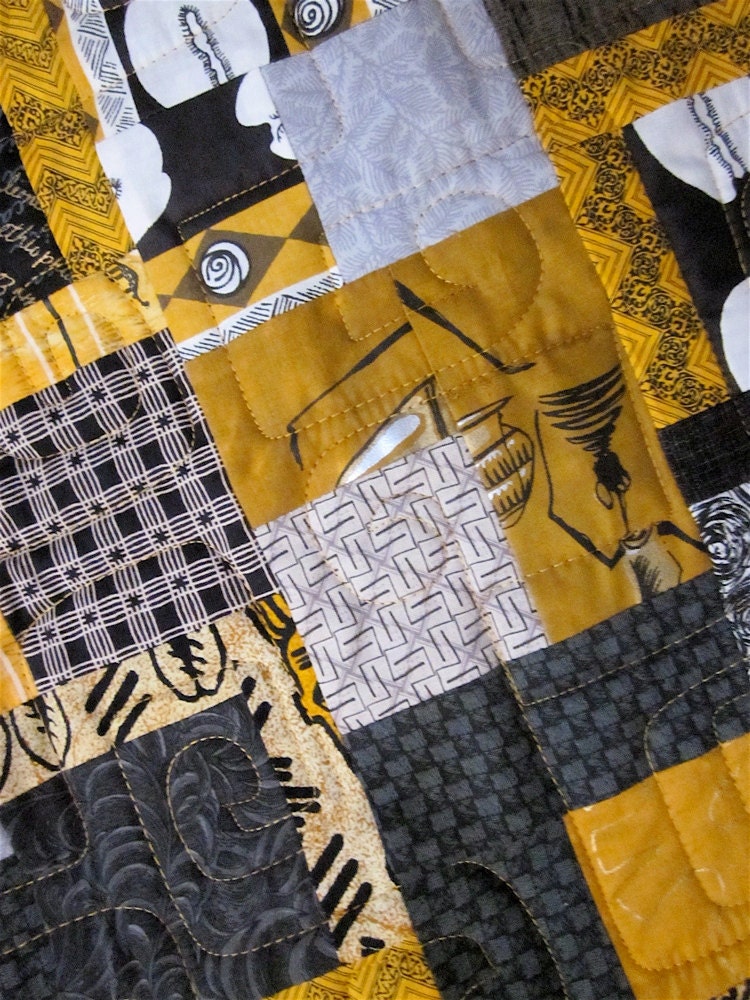 Patchwork Quilt West African Wall Hanging Etsy