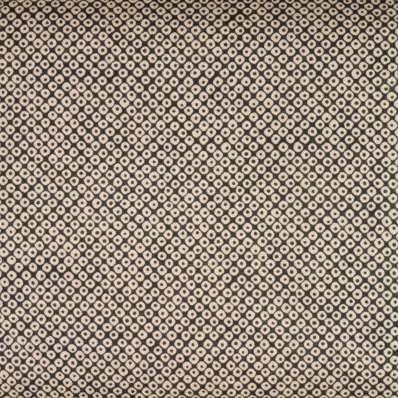 Japanese Cotton Print Quilting Fabric 1/2 Yard of Black Shibori Dot Etsy