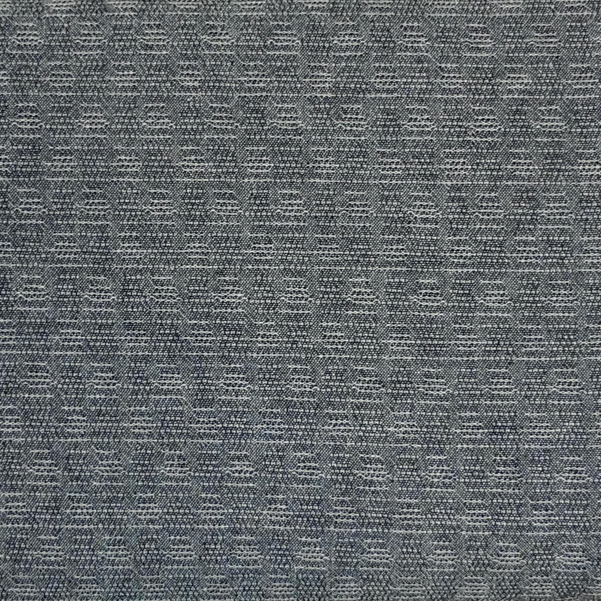 Japanese Cotton Yarn Dye - Quilting Fabric - 1/4 yard of charcoal Thready Checkerboard
