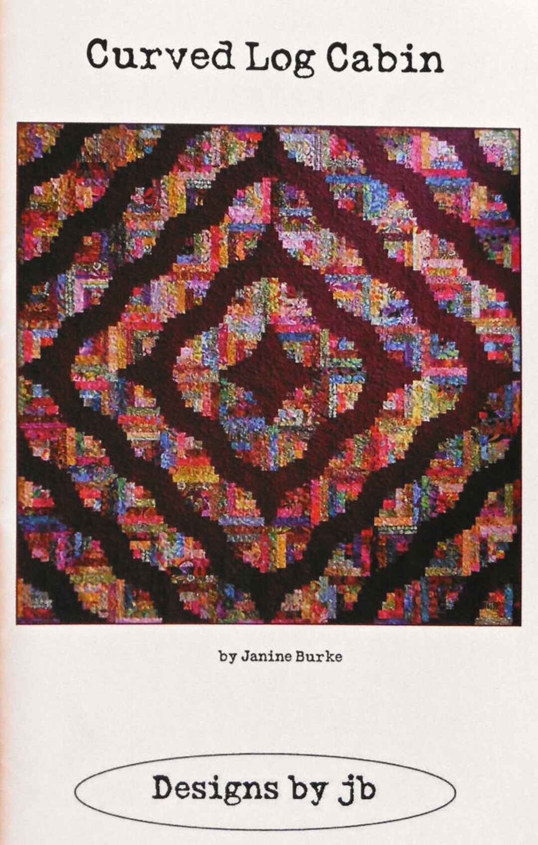 Quilt Pattern - Curved Log Cabin by Designs by Jb - Etsy