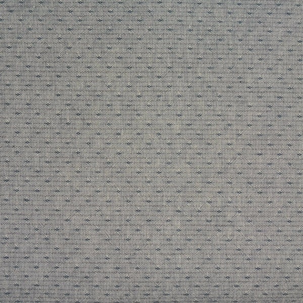 Japanese Cotton Yarn Dye - Quilting Fabric - 1/2 yard of blue Woven Stitch