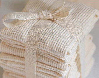 Organic Cotton Baby Wash Cloths - Bulk